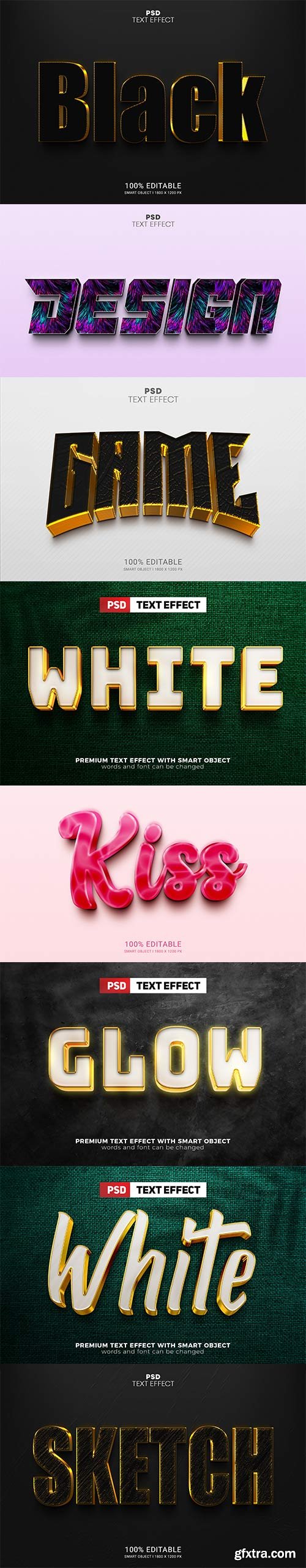 Psd text effect set vol 232