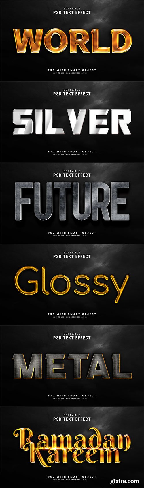 Psd text effect set vol 255