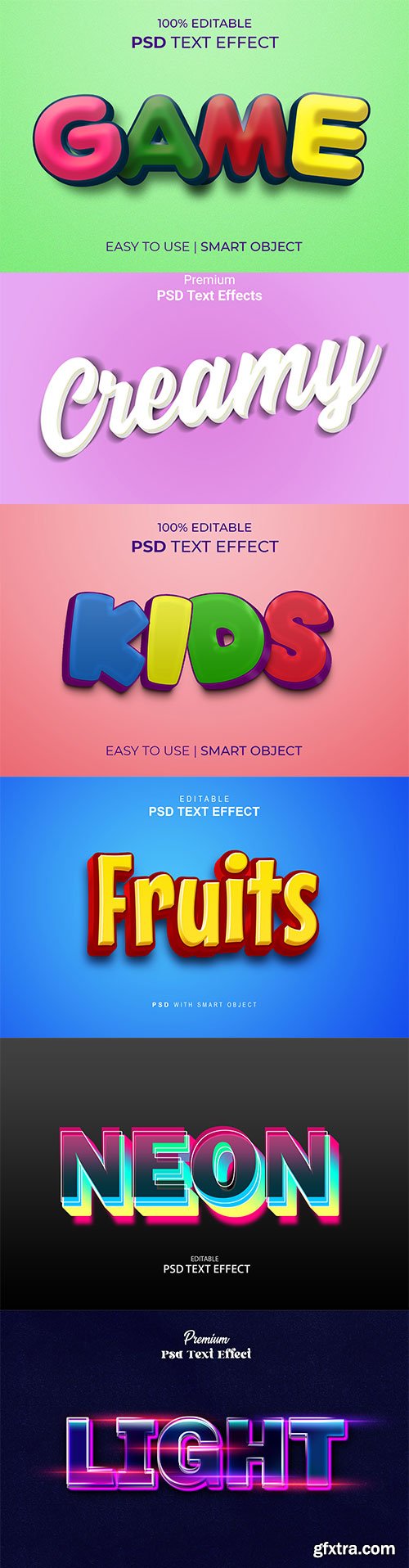 Psd text effect set vol 254