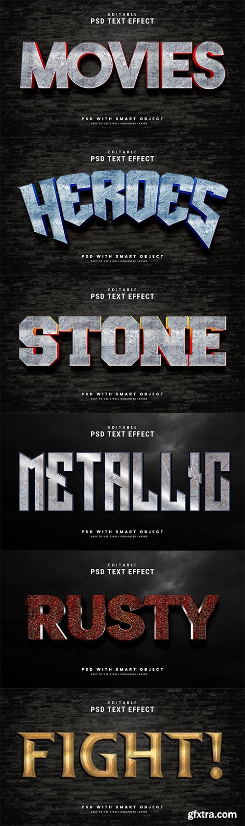 Psd text effect set vol 256