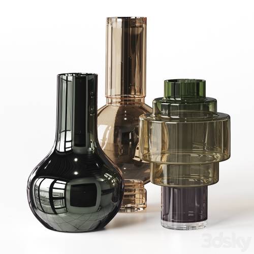 '3dsky Pro - Glass vases'