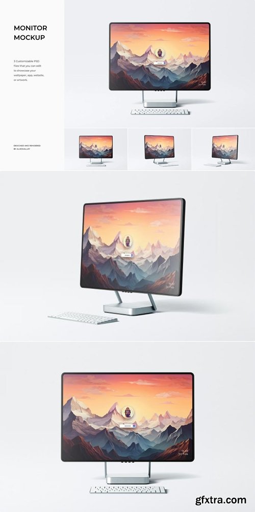 MockupCloud - Monitor Mockup