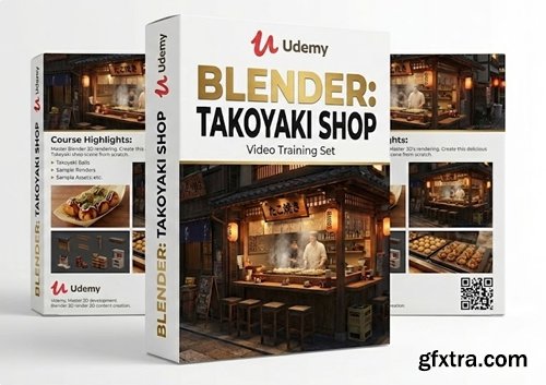 Udemy - Blender : Takoyaki Shop