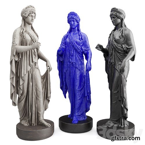 3dsky Pro - Goddes Greek sculpture
