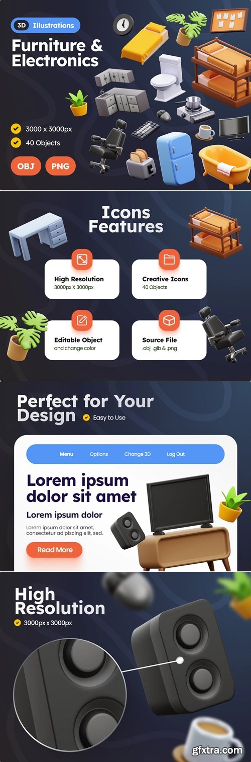 Furniture and Electronics