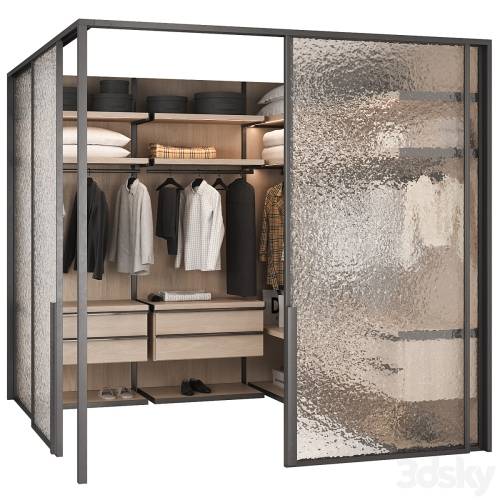 '3dsky Pro - Wardrobe 11/ Modular corner wardrobe unit'