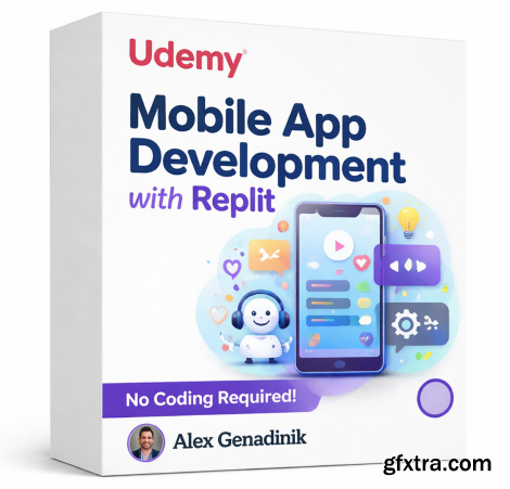 Udemy - Create a mobile app with Replit AI Vibe Coding - no coding