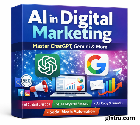 Udemy - AI in Digital Marketing - Master ChatGPT, Gemini & More!