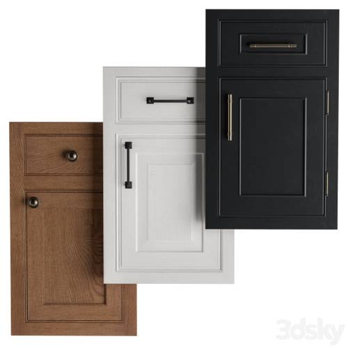 '3dsky Pro - Cabinet Door Set 04'