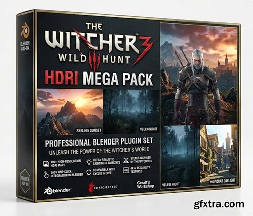 The Witcher 3: Wild Hunt HDRI Mega Pack