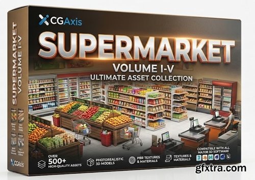CGAxis - Supermarket Volume I-V
