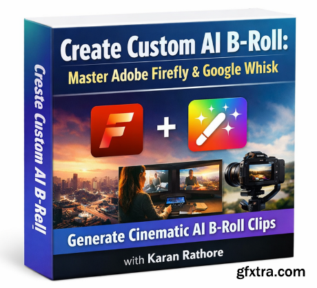 Skillshare - Create Custom AI B-Roll: Master Adobe Firefly & Google Whisk