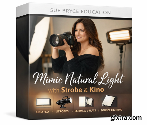 Sue Bryce Photography - Lighting - Mimic Natural Light With Strobe & Kino