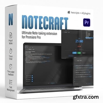 Aescripts - Notecraft v1.3.0 for Premiere Pro