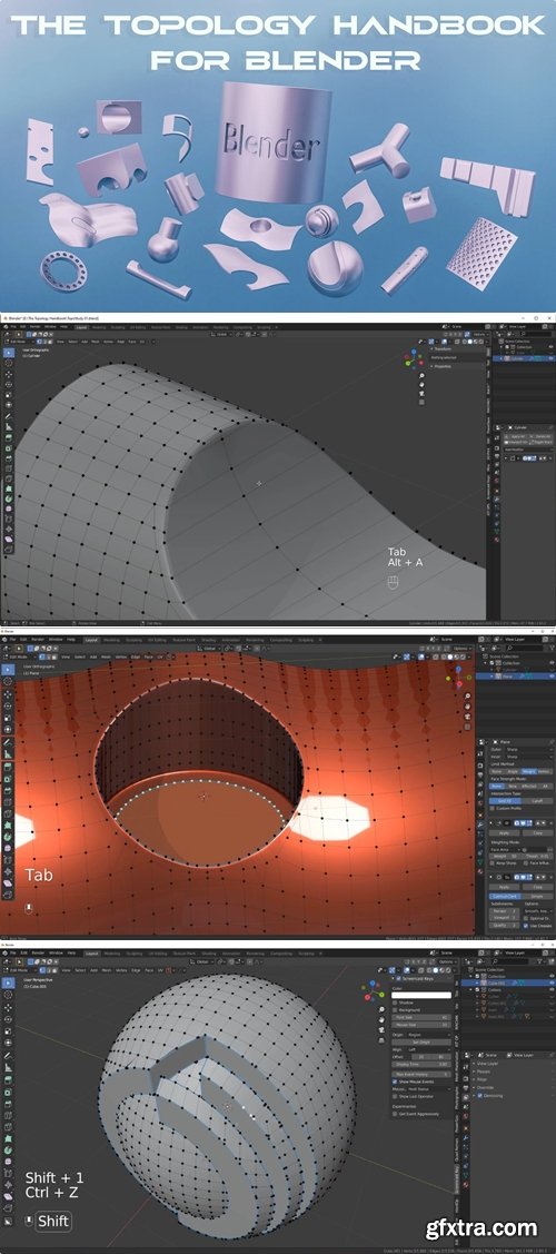 Gumroad - The Topology Handbook for Blender