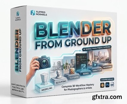 Flipped Normals - BLENDER FROM GROUND UP