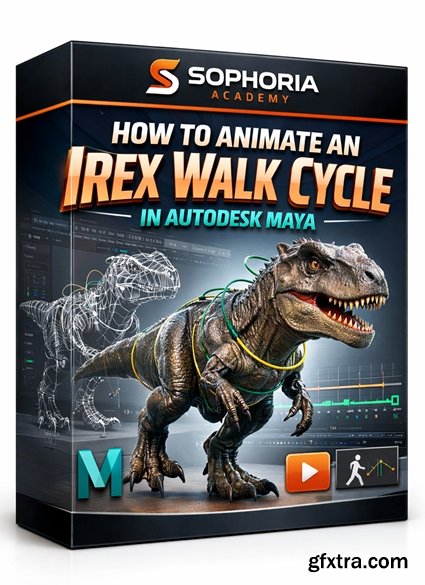 Sophoria Academy - How to Animate an Irex Walk Cycle in Autodesk Maya
