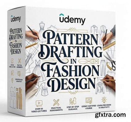 Udemy - Pattern Drafting in Fashion Design.