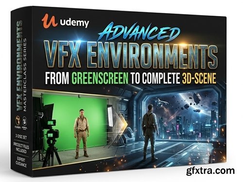 Udemy - VFX Environments | From Greenscreen to complete 3D-Scene