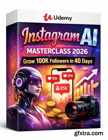 Udemy - Instagram AI Masterclass 2026 Grow 100K Followers in 40 Days