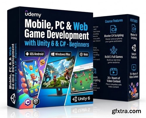 Udemy - Mobile,PC & Web Game Development with Unity 6 & C#-Beginners