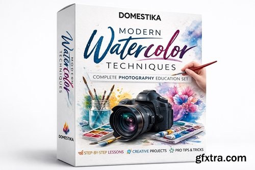 Domestika - Modern Watercolor Techniques
