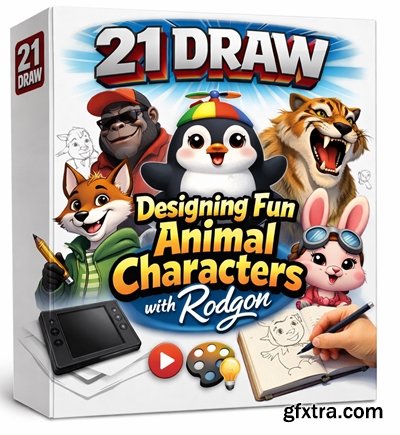 21 Draw - Designing Fun Animal Characters with Rodgon
