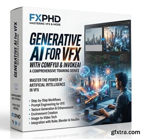 FXPHD - Generative AI for VFX with ComfyUI &amp; InvokeAI
