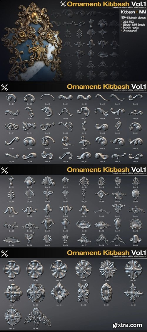 Gumroad -  Ornament Kitbash Vol.1