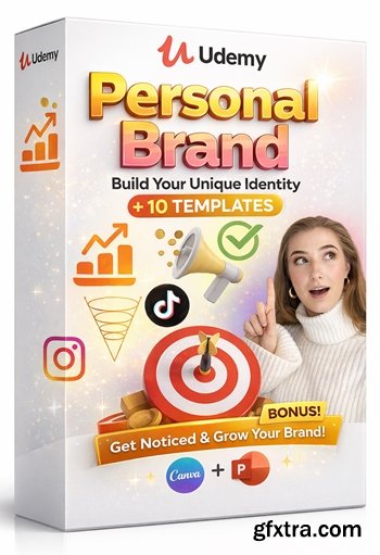Udemy - Personal Brand: Build Your Unique Identity + 10 TEMPLATES