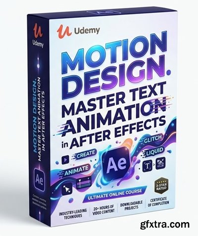 Udemy - Motion Design. Master Text Animation in After Effects