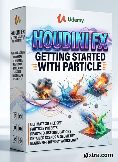 Udemy - Houdini FX: Getting started with particle
