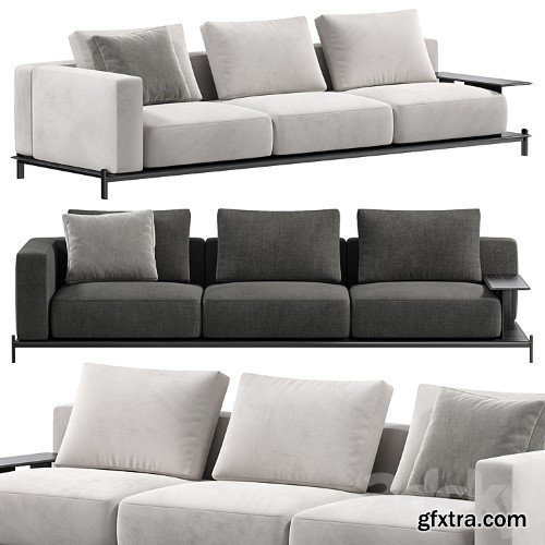 3dsky Pro - Brera 3 Sofa by Poliform