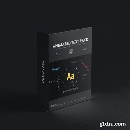 Resolved - Animated Text Pack