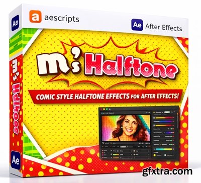Aescripts -  m’s Halftone v1.54