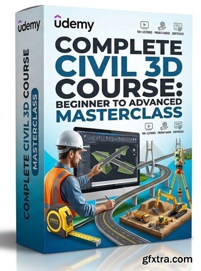 Udemy - Complete Civil 3D Course: Beginner to Advanced Masterclass
