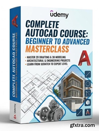 Udemy - Complete AutoCAD Course: Beginner to Advanced Masterclass