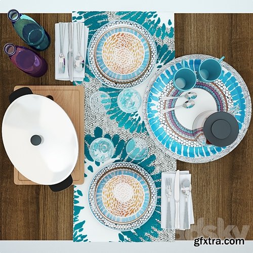 3dsky Pro - IKEA table Serving