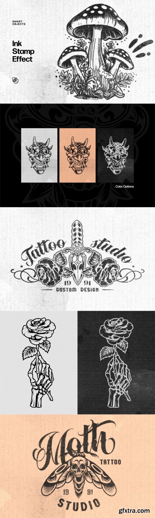 Ink Stamp Effect for Photoshop