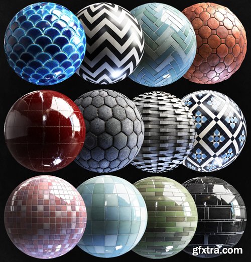 Material Pack Tiles - Vol.01