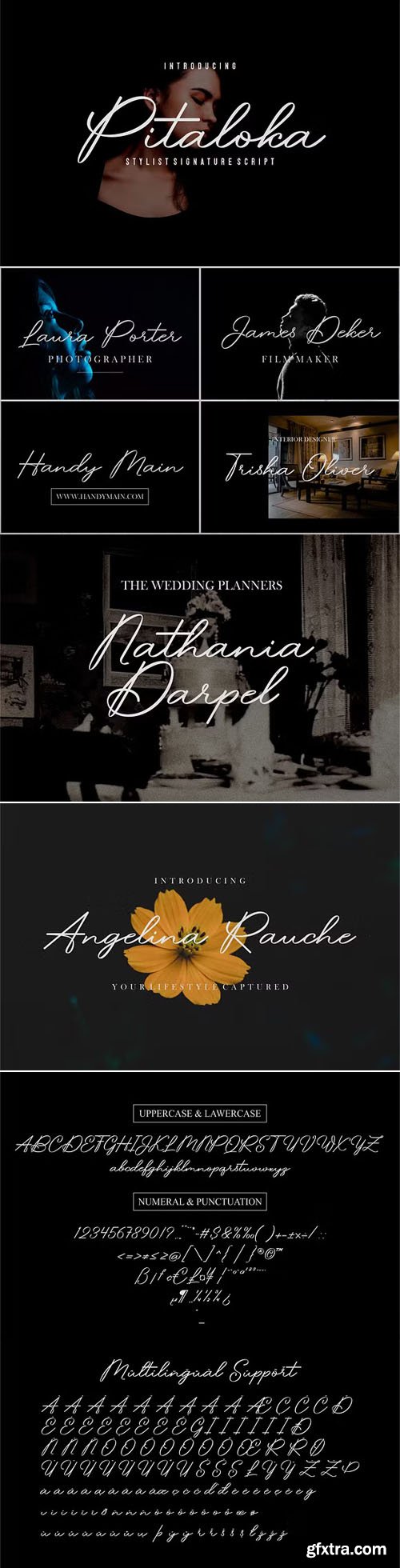 Pitaloka - Stylist Signature Script Font