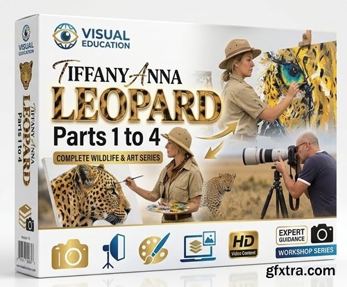 Visual Education - Tiffany Anna Leopard Parts 1 to 4