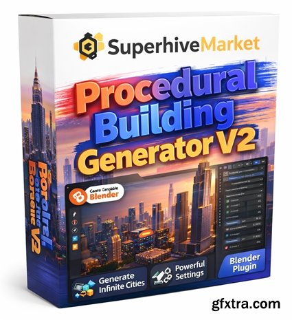 SuperhiveMarket - Procedural Building Generator V2