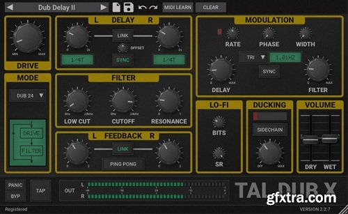 Togu Audio Line TAL-Dub-X v2.2.8