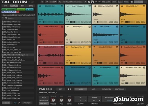 Togu Audio Line TAL-Drum v2.9.6