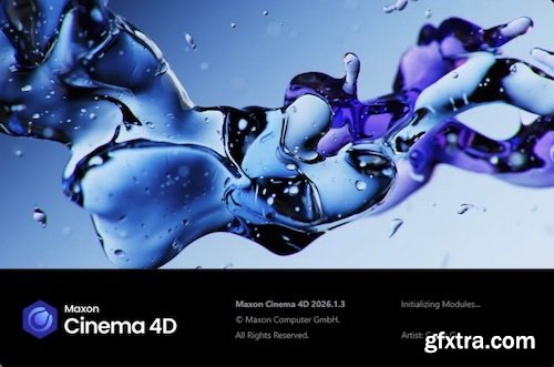 Maxon CINEMA 4D 2026.1.4