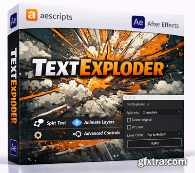 Aescripts - TextExploder v3.0.003