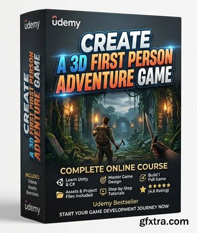 Udemy - Create A 3D First Person Adventure Game