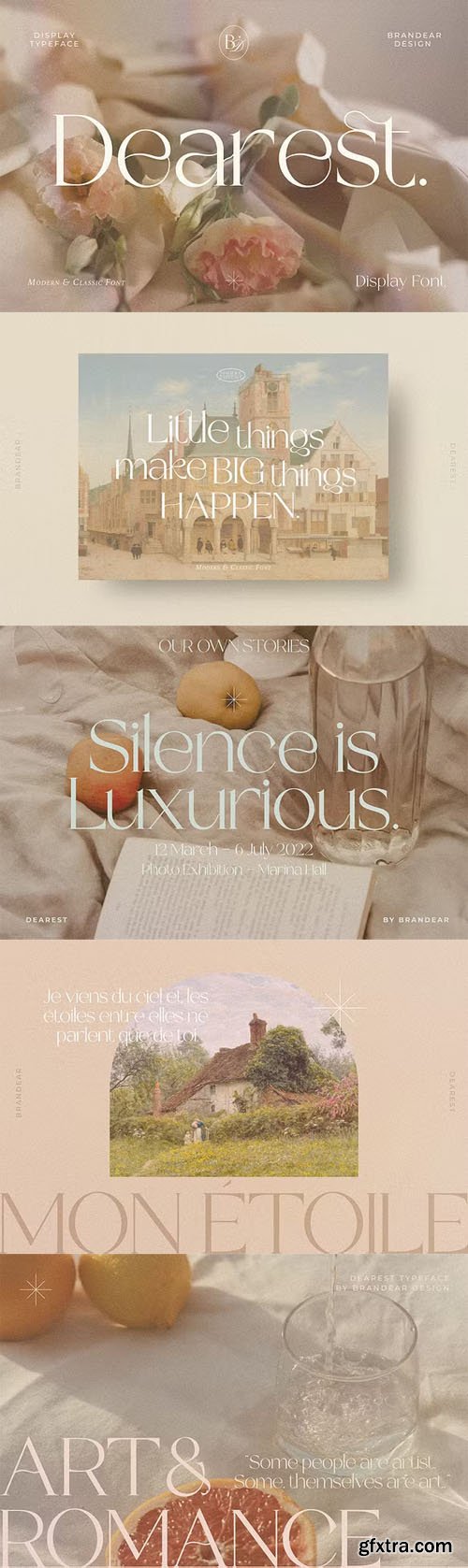 Dearest - Elegant Display Serif Typeface