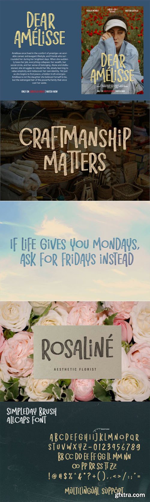 Simpleday Brush Font